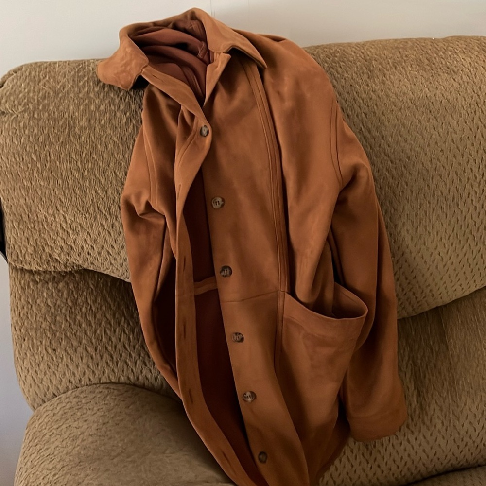 Elegant Brown Gradient Fabric